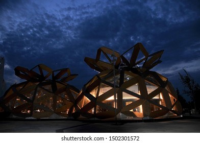 MILAN, Italy - May 2015: Milan 2015 World Expo