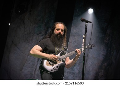 Milan, Italy - May 7th 2022: Dream Theater Live At Mediolanum Forum