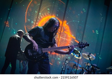 Milan, Italy - May 7th 2022: Dream Theater Live At Mediolanum Forum