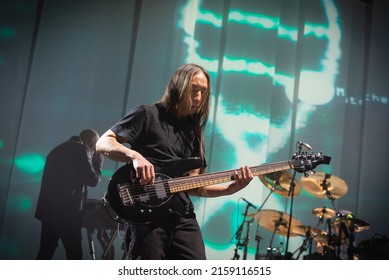 Milan, Italy - May 7th 2022: Dream Theater Live At Mediolanum Forum