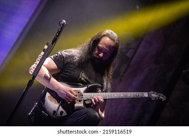 Milan, Italy - May 7th 2022: Dream Theater Live At Mediolanum Forum