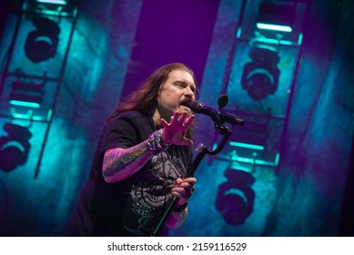 Milan, Italy - May 7th 2022: Dream Theater Live At Mediolanum Forum