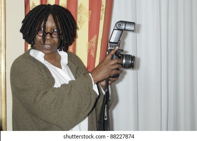 MILAN, ITALY - OCTOBER, 27: Whoopi Goldberg during the photocall of first release of the show 'SISTER ACT' in Italy on October, 27 2011 in Milan, Italy.