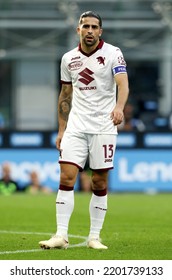 MILAN, ITALY - September 10, 2022: 
Ricardo Rodriguez Looks On
During The Serie A 2022-2023 INTER V TORINO At San Siro Stadium. 