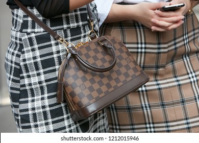 brown plaid lv bag