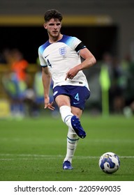 MILAN, ITALY - September 23, 2022: 
Declan Rice In Action
During The UEFA Nations League ITALY V ENGLAND At San Siro Stadium. 