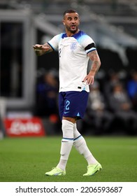 MILAN, ITALY - September 23, 2022: 
Kyle Walker Reacts
During The UEFA Nations League ITALY V ENGLAND At San Siro Stadium. 