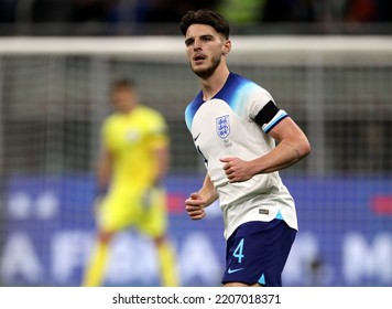 MILAN, ITALY - September 23, 2022: 
Declan Rice In Action
During The UEFA Nations League ITALY V ENGLAND At San Siro Stadium. 
