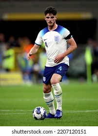 MILAN, ITALY - September 23, 2022: 
Declan Rice In Action
During The UEFA Nations League ITALY V ENGLAND At San Siro Stadium. 