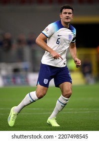 MILAN, ITALY - September 23, 2022: 
Harry Maguire In Action
During The UEFA Nations League ITALY V ENGLAND At San Siro Stadium. 