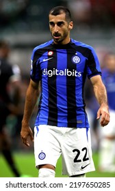 Milan, ITALY - September 3, 2022:
Henrikh Mkhitaryan Looks On
During The Serie A 2022-2023 MILAN V INTER At San Siro Stadium. 