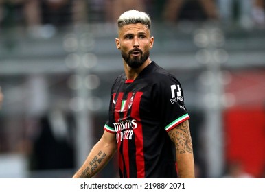 Milan, ITALY - September 3, 2022:
Olivier Giroud Looks On
During The Serie A 2022-2023 MILAN V INTER At San Siro Stadium. 