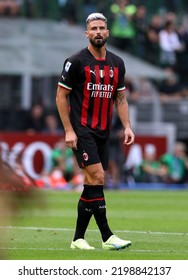 Milan, ITALY - September 3, 2022:
Olivier Giroud Looks On
During The Serie A 2022-2023 MILAN V INTER At San Siro Stadium. 