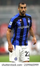 Milan, ITALY - September 3, 2022:
Henrikh Mkhitaryan Looks On
During The Serie A 2022-2023 MILAN V INTER At San Siro Stadium. 