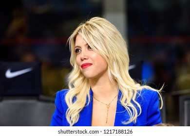 Milan Oct 21 2018 Wanda Nara Stock Photo 1217188126 | Shutterstock