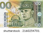 Milan Rastislav Štefánik, Portrait from Czech Republic 100 Korun 2019 Fantasy Banknotes.