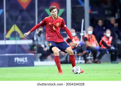 Milano, 6 October 2021. Pau Torres Of Spain  During The Uefa Nations League Semi-final Match Between Italy And Spain .