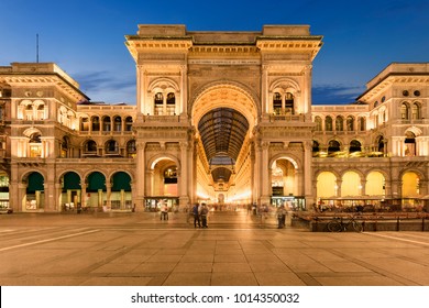 Milano By Sunset, Italy.