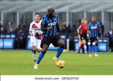 Milano, Italy. 03th January 2021. Romelu Lukaku of Fc Internazionale  during the Serie A match between Fc Internazionale and Fc Crotone.