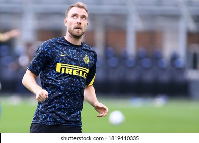 Milano, Italy. 19th September 2020. Friendly Match.  Fc Internazionale Vs Pisa Uc. Christian Eriksen Of FC Internazionale  