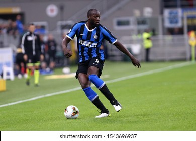 Milano, Italy. 26th October 2019. Italian Serie A.  FC Internazionale vs Parma Calcio. Romelu Lukaku of FC Internazionale.