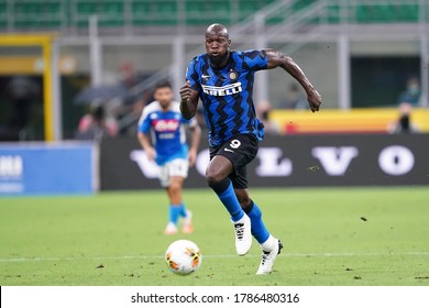 Milano (ITALY) 28th July 2020. Italian Serie A. Fc Internazionale Vs Ssc Napoli. Romelu Lukaku Of FC Internazionale  .