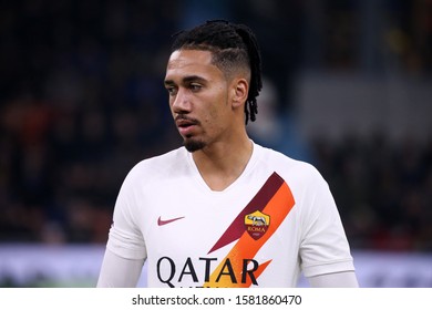 Milano, Italy. 6th December 2019. Italian Serie A. Fc Internazionale Vs As Roma. Chris Smalling Of  As Roma.