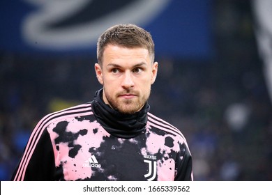 Milano. Italy. 6th October 2019. Italian Serie A. Fc Internazionale Vs Juventus Fc. Aaron Ramsey Of Juventus FC