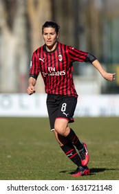 Milano, Italy, January 29 2020 Marta Carissimi (milan) During Milan Women Vs Pink Bari Italian Soccer Serie A Women Championship