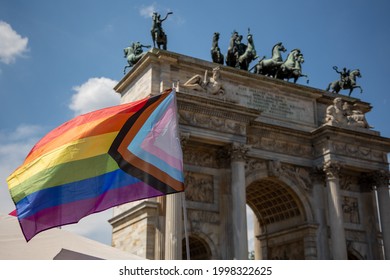 Milano, Italy June 26 2021- Final Day Of Milano Pride Week