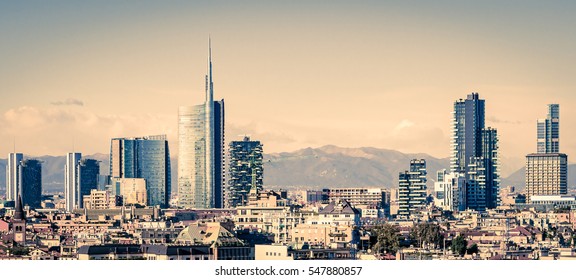 Milano (Italy), Skyline With New Skyscrapers