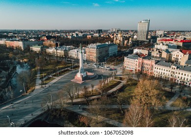 Milda - the monument of freedom in Riga 