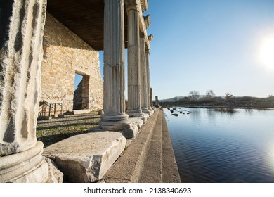 Miletos Ancient City, Ionic Stoa. Turkey. 