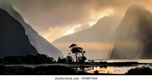 Milford Sound Sunset Sunset