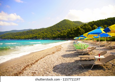 Milia Beach, Skopelos, Greece