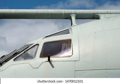 Military Aircraft Cockpit Windows Background