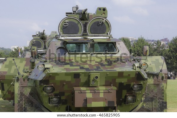 Military armored car
vehicle