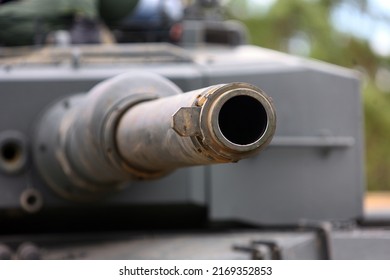 Military Army Tank Gun Muzzle