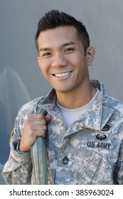 Military Asian Army Man