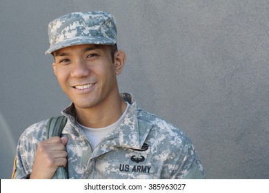 Military Asian Army Man