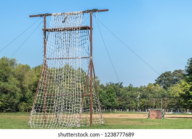 Military assault confidence obstacle course in boot camp tactical combat training center 
 - Powered by Shutterstock