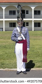 Military Cadet With Sword