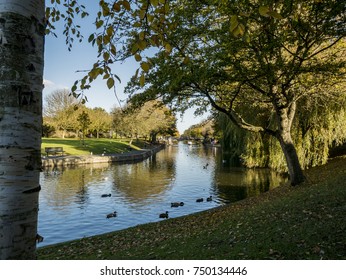 The Military Canal, Hythe, Kent, UK