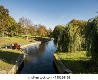 The Military Canal, Hythe, Kent, UK