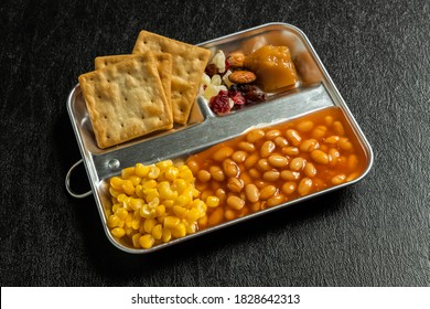 Military combat ration foods set  - Shutterstock ID 1828642313