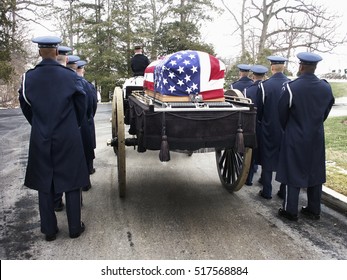Military Funeral at Arlington Cemetery
