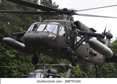 Military Helicopter Landing