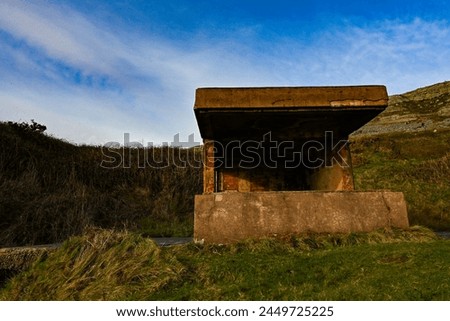 Military installations bunkers artillery training ground