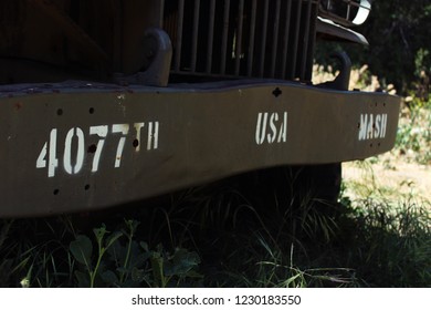 Military Jeep Bumper - 4077th USA MASH