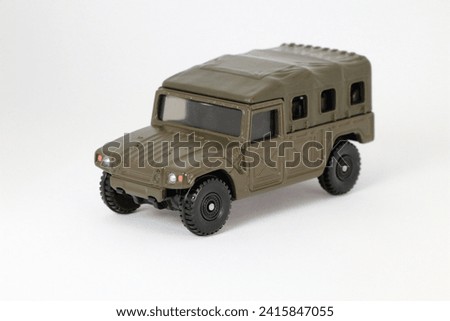 Military jeep, green army truck, die cast car, toy car